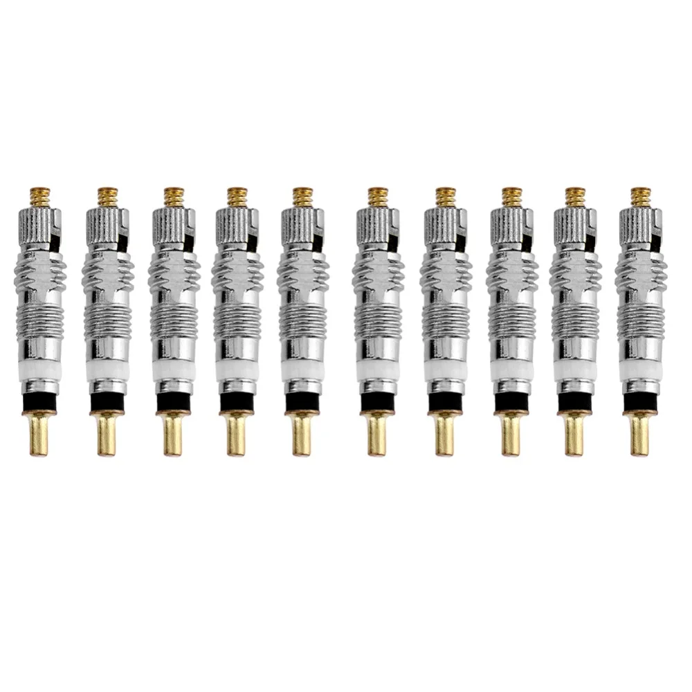 

10pcs Valve Core Presta To Schrader French Air Pump Bicycle Bike Valve Removal Tool Bicycle Valve Core