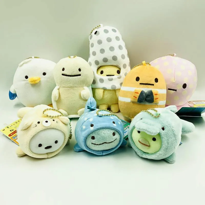 1 шт. креативный милый японский Sumikko Gurashi угловой брелок для ключей сумка Подвеска плюшевые игрушки для детей подарок