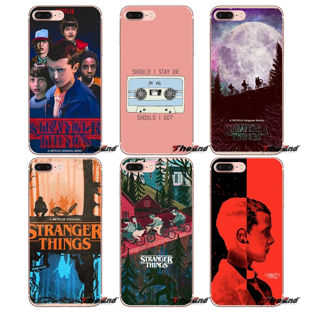 Странные вещи для Samsung Galaxy S2 S3 S4 S5 MINI S6 S7 edge S8 S9 Plus Note 2 3 4 5 8 Coque Fundas силиконовые чехлы