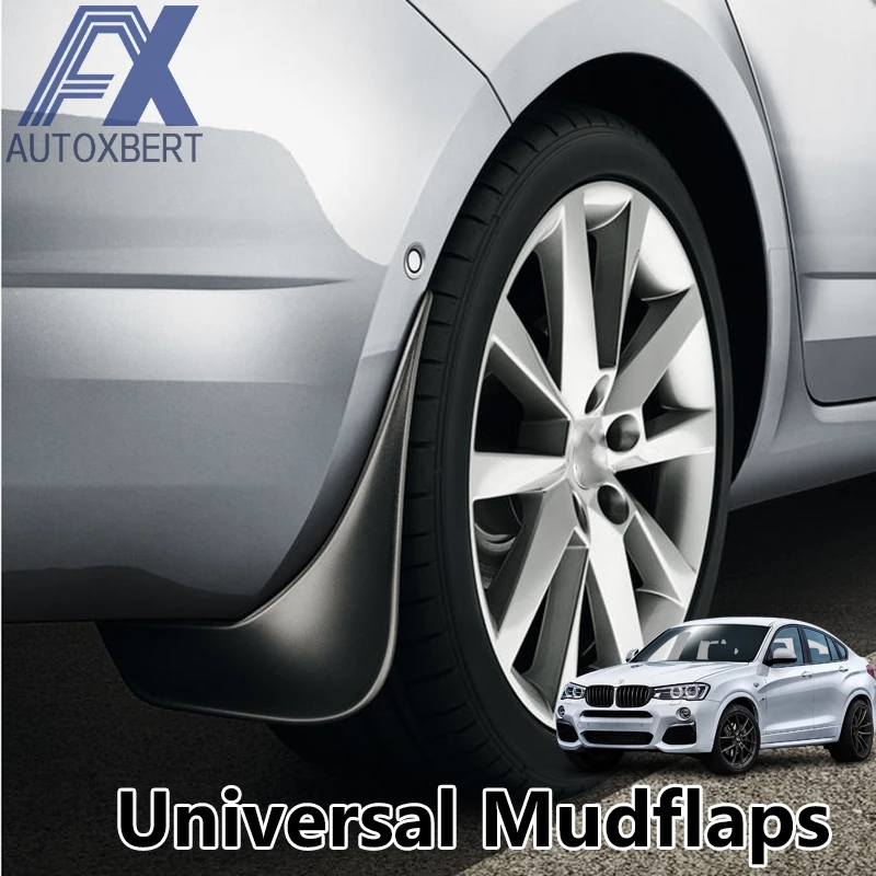 AX 2 Pair EVA Plastic Fender Flare Wheel Lip Body Kit Universal Splash Guards For Car Truck Van Mudguard Mud Guard Flaps Auto | Автомобили