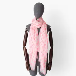 Классический с принтом «череп», шарф-вуаль из хлопка Для женщин Демисезонный тонкий длинный шелковый шарф женский хиджаб воздуха шаль