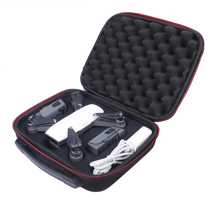 

EVA Hard Travel Carrying Bag for DJI Spark Drone & Accessories Storage Protective Case Box Shockproof Zipper Handle Bag
