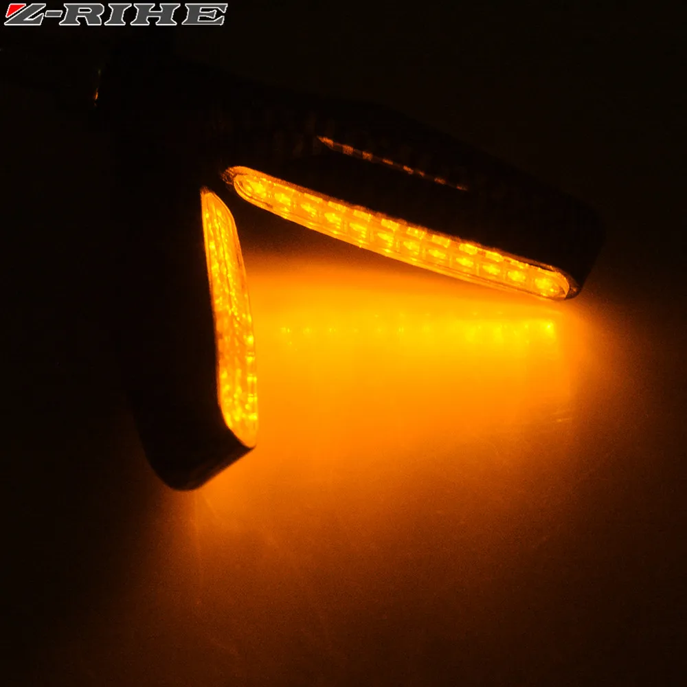 Универсальный 12 LED сигнальный сигнал поворота аксессуары для мотоциклов