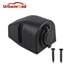 Universal Waterproof Single Hole Tent Car Charger Car Accessories USB Voltmeter Cigarette Lighter Tent for Truck Motorcycle Boat