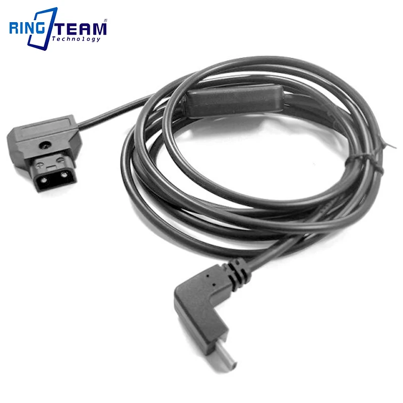 1,8 M P-Tap D-Tap для регулируемого кабеля usb type-C с прямым углом для GoPro HERO7 6 5 Black HERO(3 '