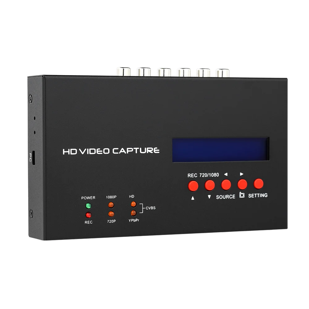  EST Ezcap283S YPbPr Recorder Box With Scheduled Recording 1080P HDMI Game Capture for XBOX One/360 