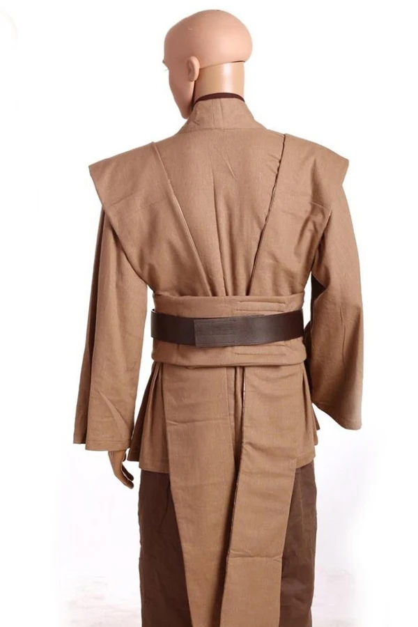Star Wars Revenge of The Sith Obi-Wan Kenobi Cosplay Costume Jedi Robe for Adult Men - Halloween Costume image 5