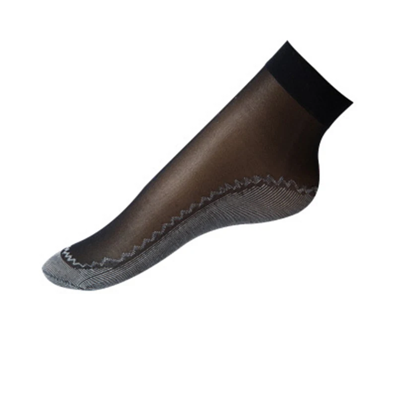 10 пар/упак. бархатные шелковые женские носки хлопковые нескользящие носки с мягкой подошвой осенние/летние тонкие носки до щиколотки для девочек