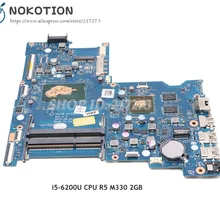 NOKOTION для hp 15-AC 15-AC637TX 15,6 Материнская плата ноутбука SR2EY I5-6200U R5 M330 ASL50 LA-C921P 828187-601 828187-001 828187-501