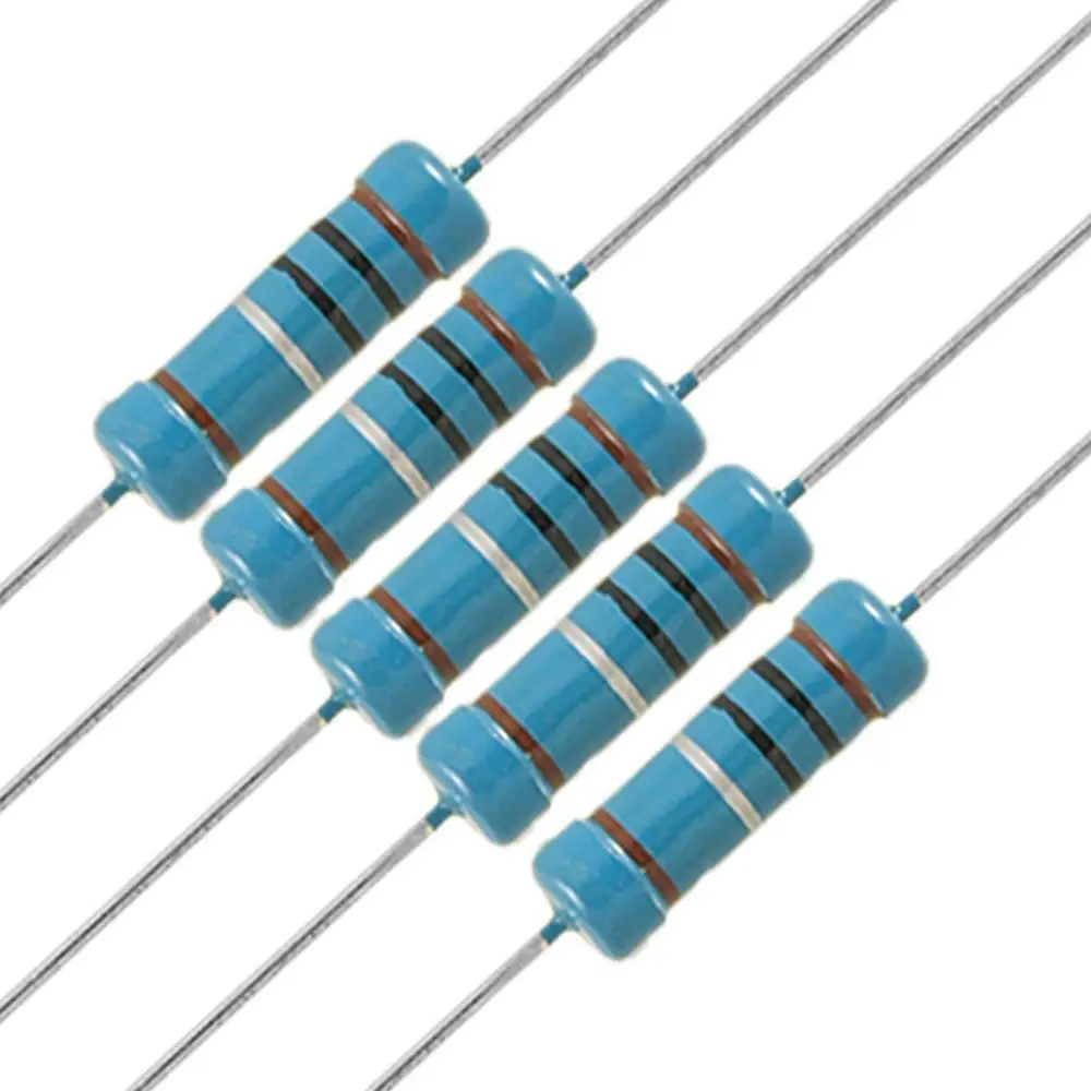 Best Price 50pcs resistor Pack 51 ohm 2W Metal Film Resistor Resistance
