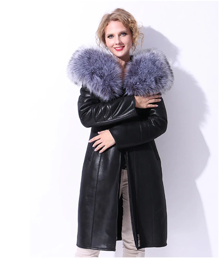 Women Leather Jacket Winter Long Coat Hooded Fur Collar Parkas Plus Size 8XL Leather Coat Women Zipper Thick Warm Jackets 2018 CH691 (16)