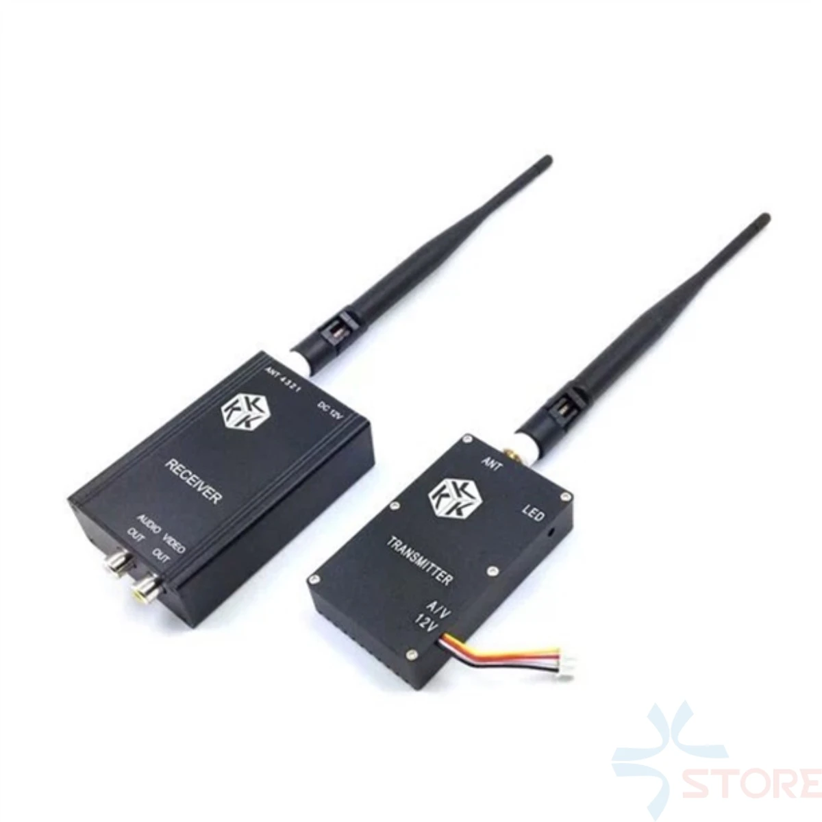 1.4Ghz 5000mW transceiver for drone cam 1400mhz frequency 1.4G Video Audio Transmitter Receive FPV transmitter CCTV transmitter