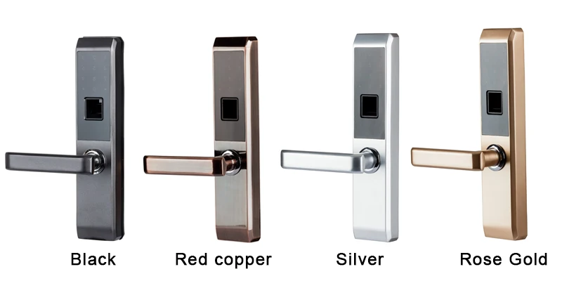Lachco 2019 Biométrico Eletrônico Fechadura da Porta de Impressão Digital Inteligente, Código, Cartão, Chave Touch Screen Digital Password Lock para Casa L18008s 2 Lachco 2019 biométrico eletrônico fechadura da porta inteligente impressão digital