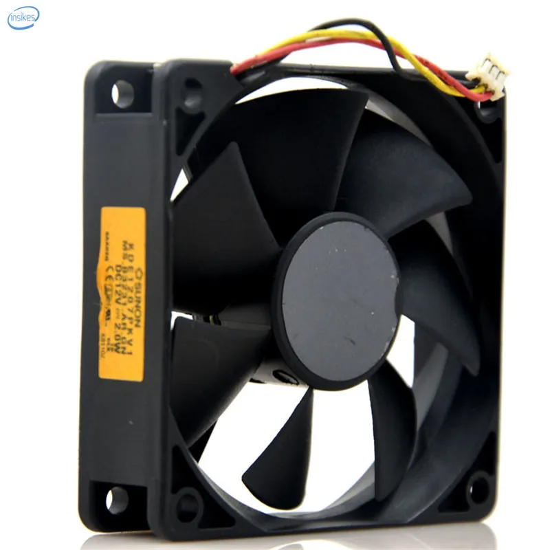 

Original KDE1207PKV1 Computer Blower Cooling Axial Fan DC 12V 2.0W 0.12A 7020 70*70*20mm 3200RPM 3 Wires