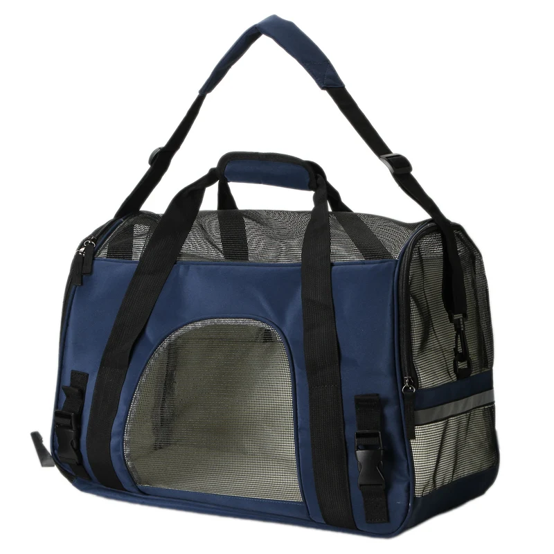 Max Weight 15KG Folding Breathable Microfiber Pet Soft Sided Carrier