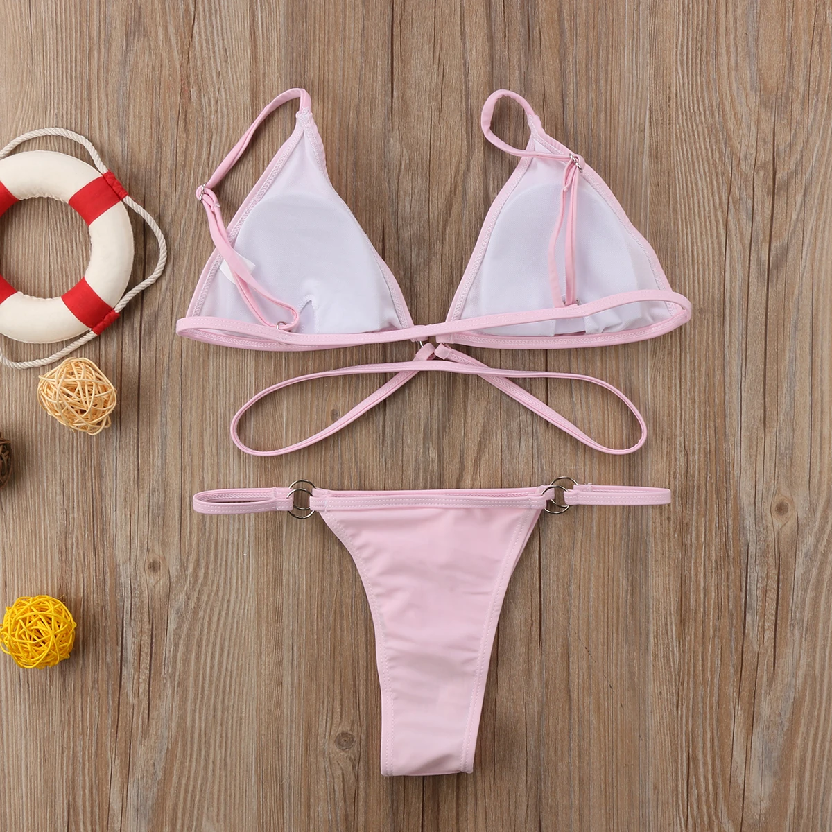 2018 New Prue Pink Women Sexy Bikinis Set Push-Up Padded Triangle Bra Thong Bottom Bandage Swimwear Summer Women Beach Bathing 2018 New Prue Pink Women Sexy Bikinis Set Push-Up Padded Triangle Bra Thong Bottom Bandage Swimwear Summer Women Beach Bathing