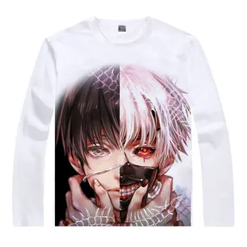 

Ken Kaneki T-Shirt Nishiki Nishio Shirt Cute Womens Long sleeves t-shirts Anime clothes cute kawaii cool t-shirts anime shirts a