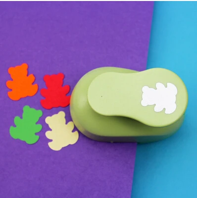 

2-2.5CM bear shape EVA foam punch paper punches for greeting card handmade ,Scrapbook puncher free shipping