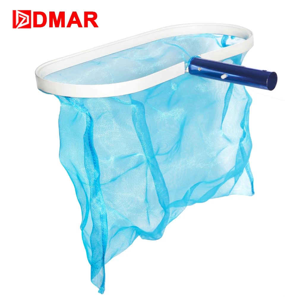 

DMAR Swimming Pool Skimmer Cleaner Leaf Rake Mesh Net Pool Tools Leaf Aluminum Deep Bag Cleaning Equipment Accessorues
