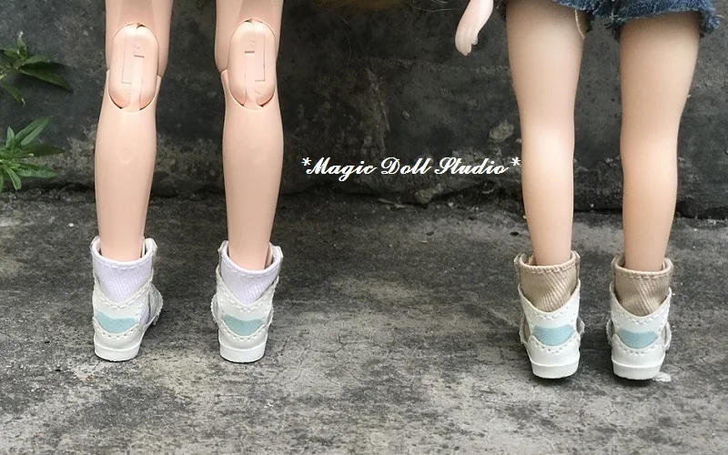 [MG665] ; кукольная обувь Neoblythe; кожаные парусиновые ботинки; подходит для Blyth Azone; кукла licca Outfis; розничная