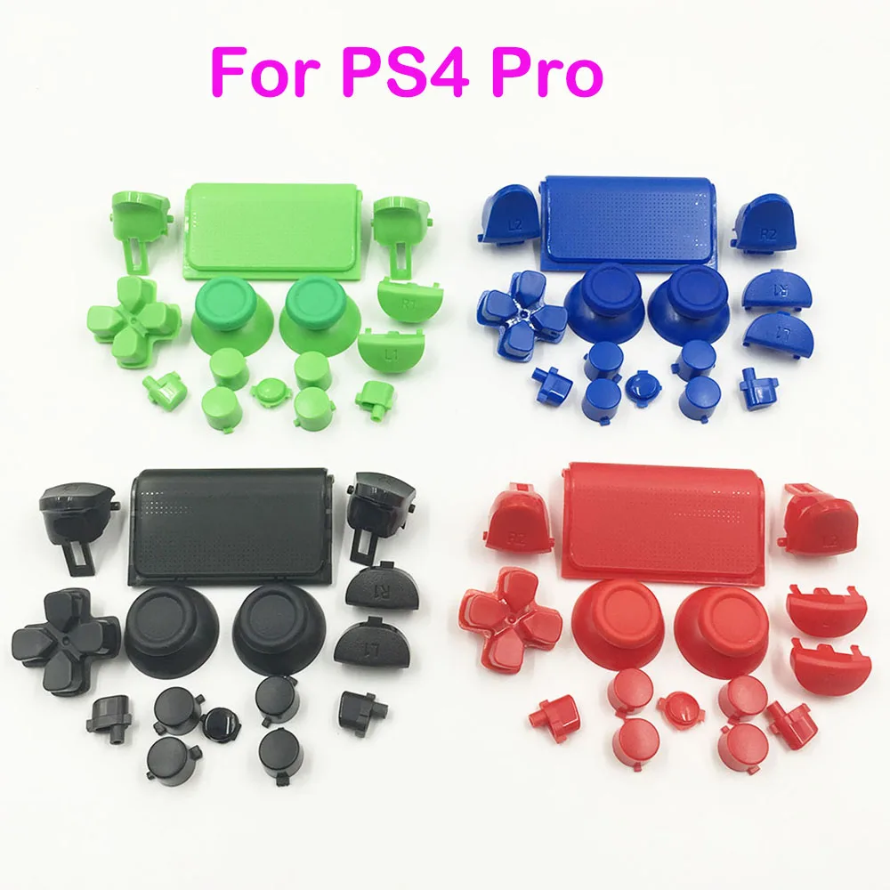 

10SETS Replacement Full Buttons Custom Mod Kit Set For Sony PS4 Playstation Pro CUH-ZCT2 Controller