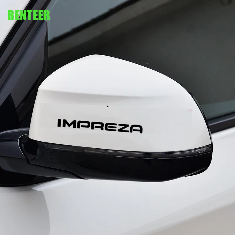 

2pcs car rearviw mirror sticker for SUBARU WRX Impreza STI