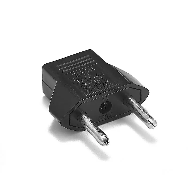

1000pcs China CN US To EU Plug Adapter European EU Travel Adapter Electrical Plug Converter Power Charger Socket AC Outlet