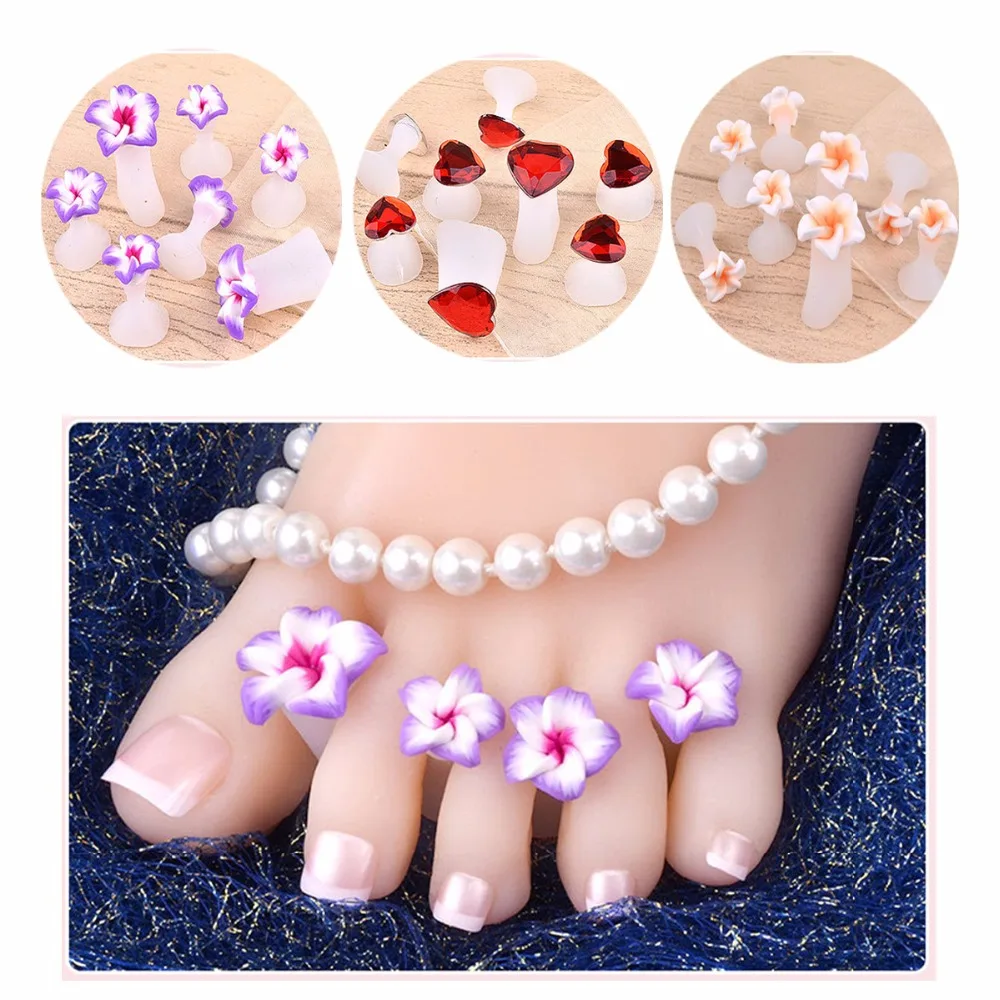 Flower pedicure. stock image. Image of female, blue, accessories - 51868215