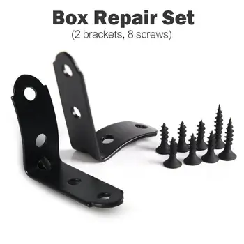 

Glove Box Repair Kit 2001-2008 2 pc Black for Audi A4 S4 RS4 B6 B7 8E