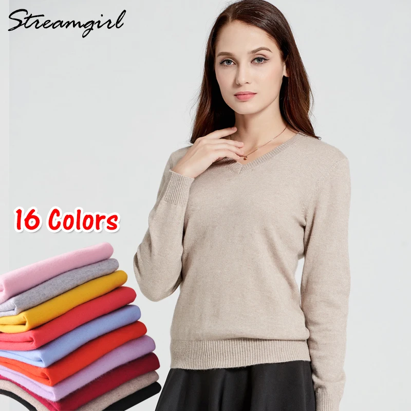 

Sweaters Cashmere Women Jumper Knit Sweater Knitted Womens Sweaters Ladies 2018 Winter Cashmere Sweater For Women Sweter Damski