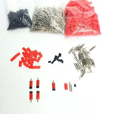 

500sets Dental Laboratory Use Double Twin Pin with Plastic Easily used with Pindex Machine 21mm