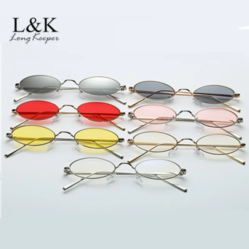 Long Keeper Small Size Round Sunglasses Women Vintage Ladies Sun Glasses Brand Designer Retro Eyewear Sunnies Oval Shades