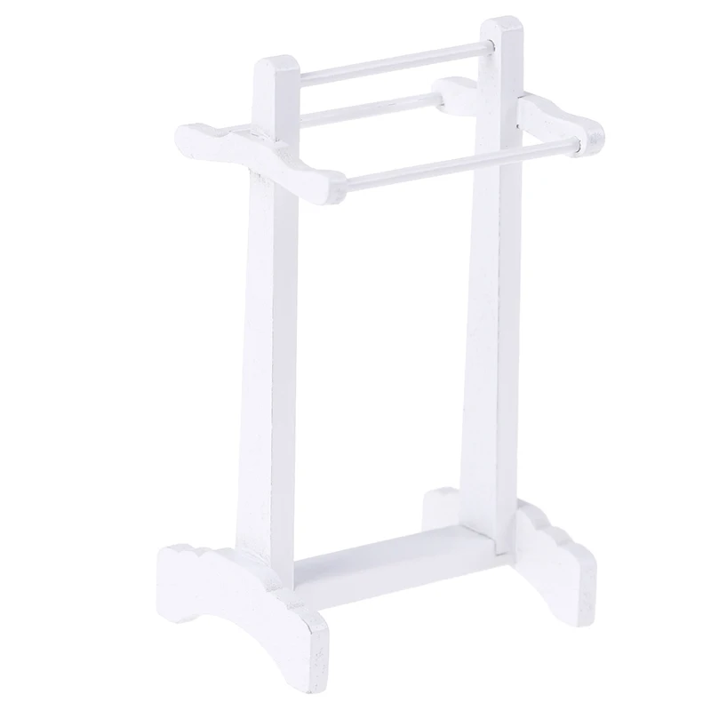 

Scale 1:12 Doll House Accessories Towel Rack House Dollhouse Miniature Accessories