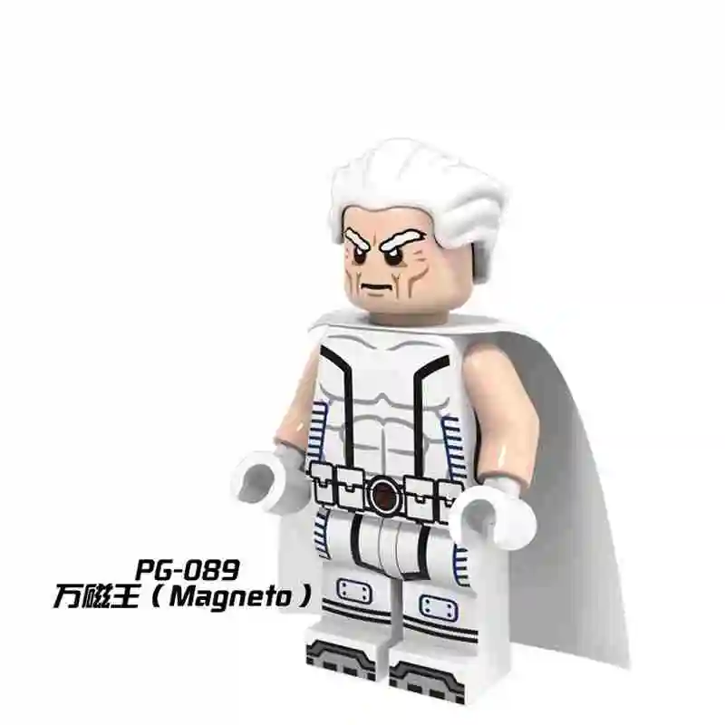

Legoing Marvel Magneto X-Men Avengers Super Heroes Building Blocks Toys for Kid Legoings Superheroes PG089 Figures Scarlet Witch
