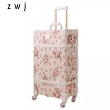 floral suitcase