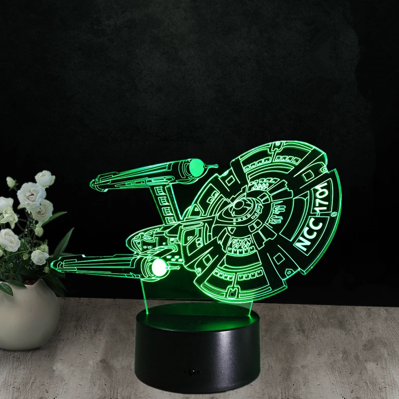Светодиодный ночник меняющий цвет 3D|nightlights for kids|3d nightluminaria star wars |