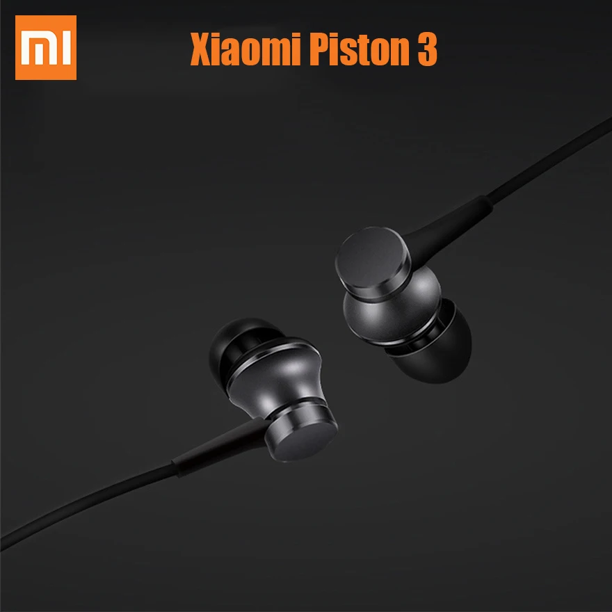 Наушники Xiaomi Mi Piston 3 молодежная версия подарок с микрофоном спортивные наушники