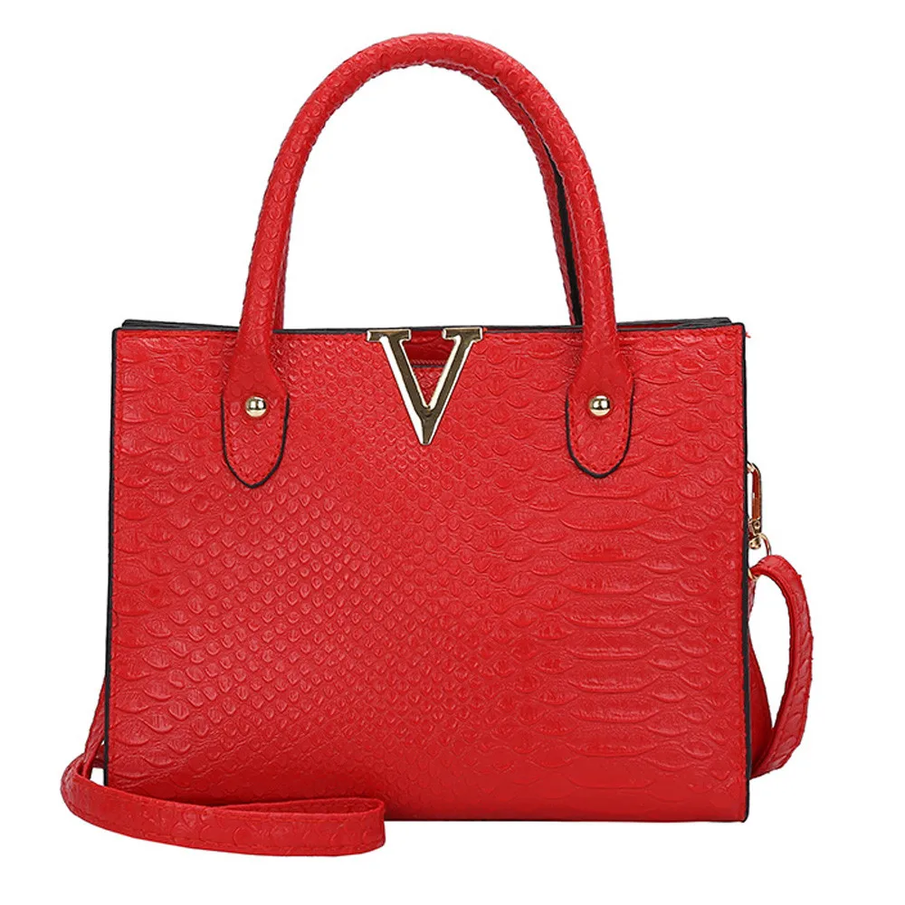 

Crocodile Alligator Pattern Women Bag Handbag Women Messenger Bags Crossbody Shoulder Bags Ladies Leather Handbag