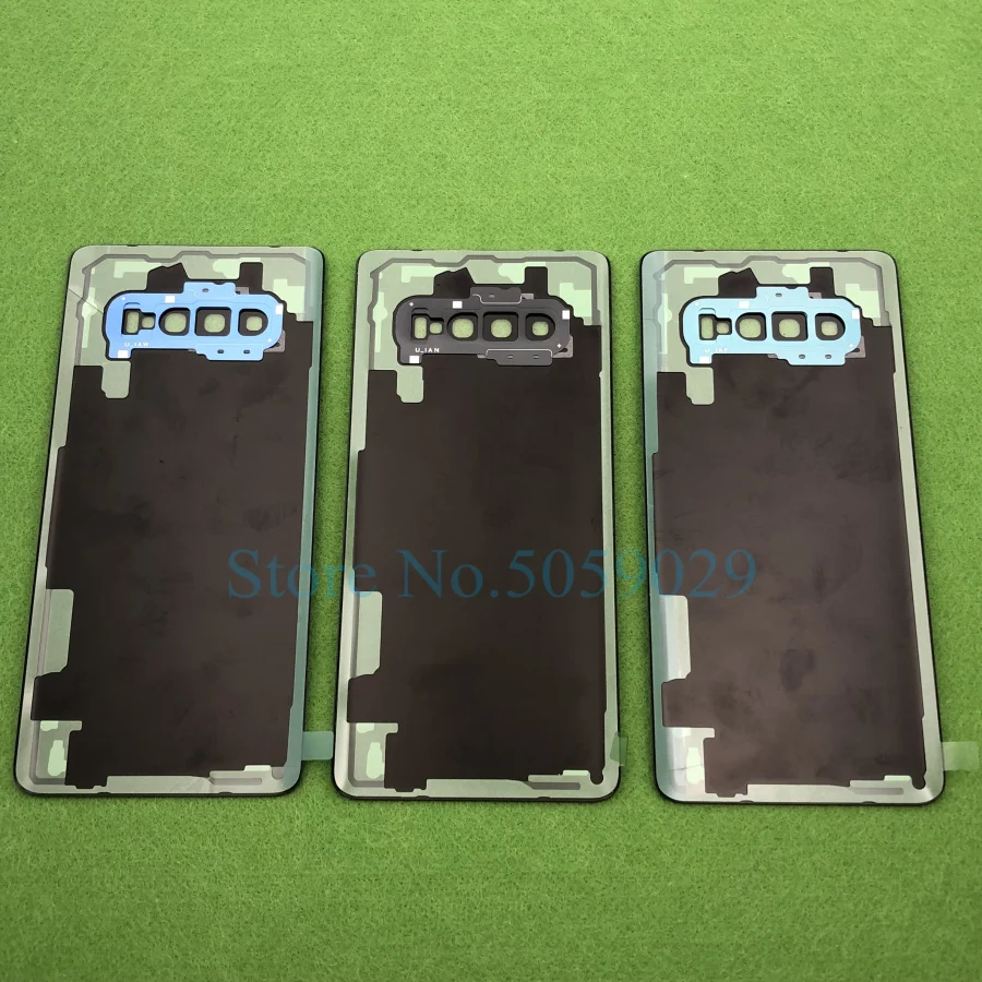 S10 + оригинальная задняя крышка батарейного отсека стеклянный корпус для Samsung Galaxy
