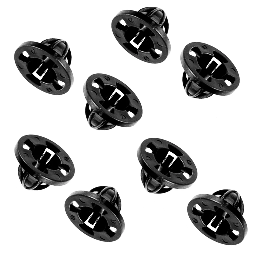 

JEAZEA 68084593 8pcs Black Plastic Tail Light Lamp Retainer Fastener Clip Stud Retainer For Dodge Ram 1500 2500 3500 Series 2007