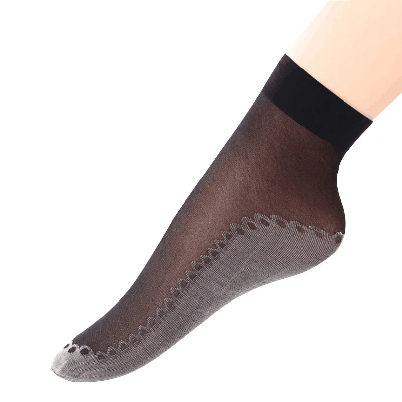 3 Pairs Women Socks Summer Thin Lady Ankle Sock Bottom Thick Wear