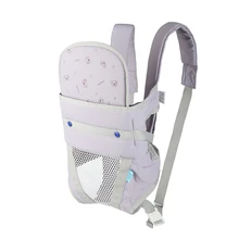 Переноска для новорожденных ходунки младенческой хлопок Air Mesh Лето осенний рюкзак путешествия передняя сторона повязка кенгуру легкий зеленый
