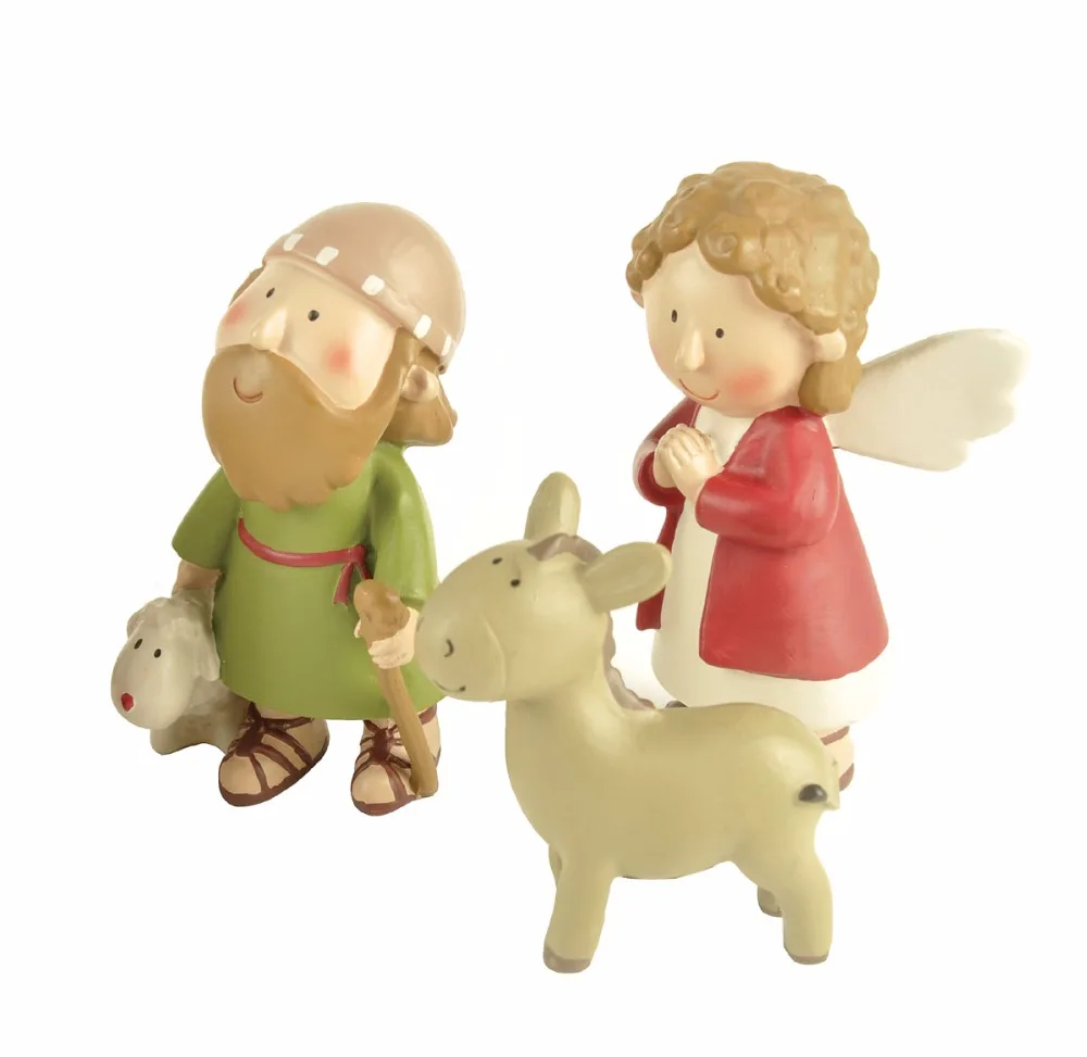 Коллекция ENNAS христианские мини наборы 10 шт. Рождественская сцена включает в себя