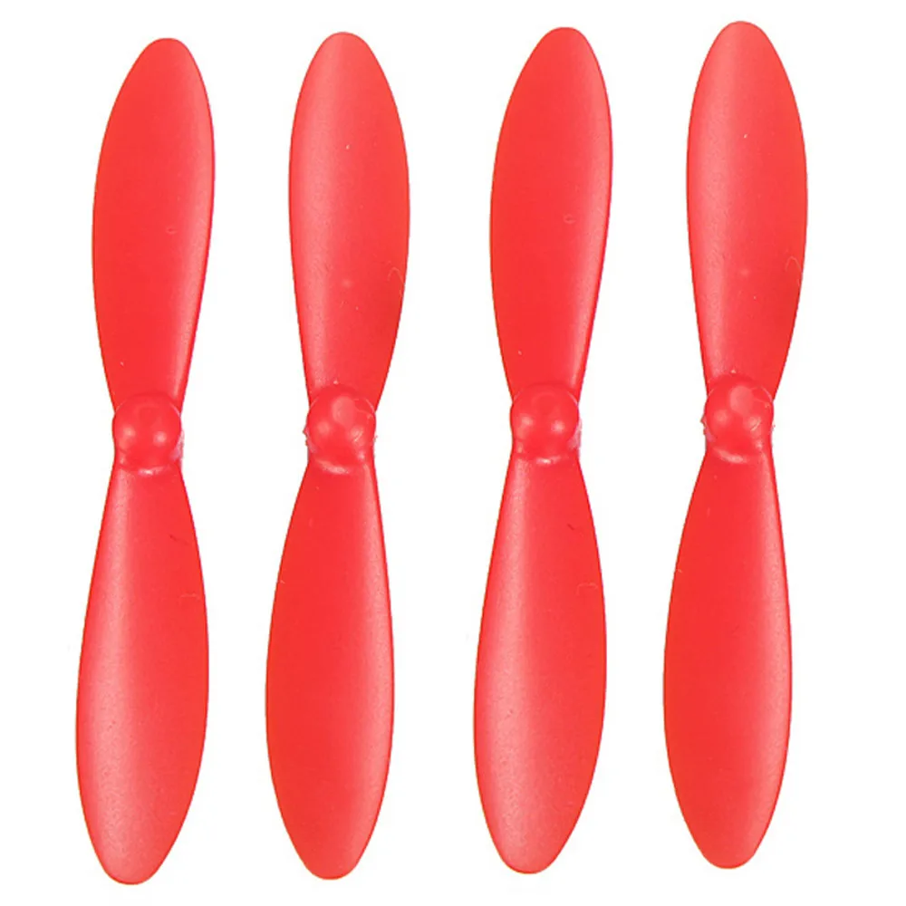 4PCS Propellers Blades Accessories Spare Part For Hubsan X4 H107C H107D H107L 6J7 Drop Shipping