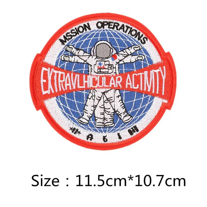 

USA American Aeronautics Space MISSION OPERATIONS EXTRAVEHICULAR ACTIVITY EVA SHUTTLE ISS SPACE EXPLORE PATCH BADGE APPLIQUE