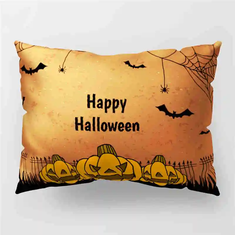Fashion New Cushion Halloween Printed Cotton Linen Throw Pillow Decorative Pillowcase For Sofa Car Decor Coussin De Salon Fashion New Cushion Halloween Printed Cotton Linen Throw Pillow Decorative Pillowcase For Sofa Car Decor Coussin De Salon