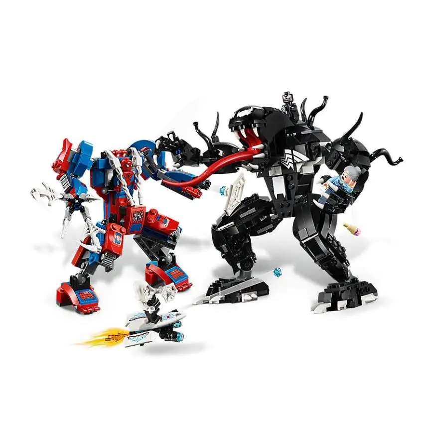 

Bela 11188 Spider Man Spider Mech Vs. Venom Building Blocks Toys Bricks Gift Compatible With Legoings Super Hero 76115