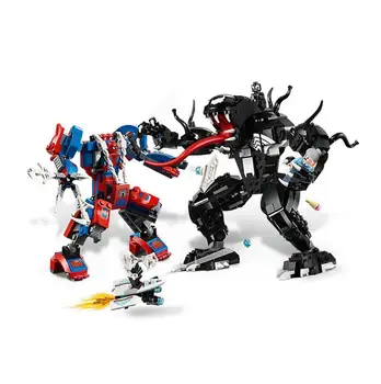 

Bela 11188 Spider Man Spider Mech Vs. Venom Building Blocks Toys Bricks Gift Compatible With Sermoido Super Hero 76115