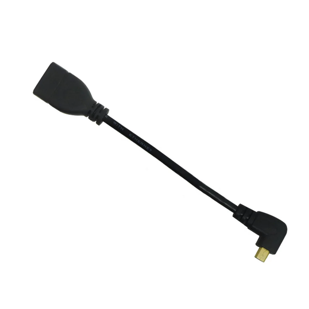 15 см 90 градусов Micro HDMI правой кнопкой мыши по отношению к Мужской к HDMI Женский кабель адаптер конвертер 1080P