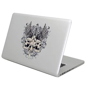 

Sword and Skull Badge Laptop Sticker for MacBook Decal Air Pro Retina Touch Bar 11 12 13 14 15 inch Mac Surface Book Skin Decal